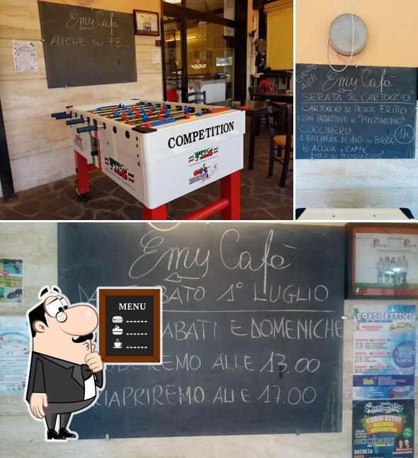 Leggi le specialità del giorno sulla lavagna