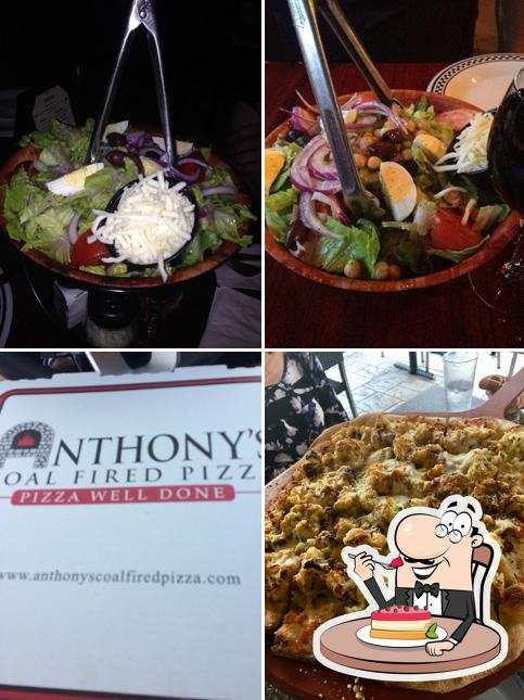 Anthony's Coal Fired Pizza & Wings provides a variety of sweet dishes