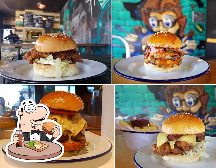 Burgastronomy Hyde Park serves a number of options for burger lovers