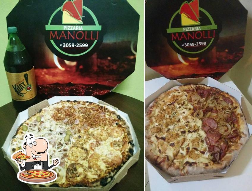 Consiga diferentes variedades de pizza