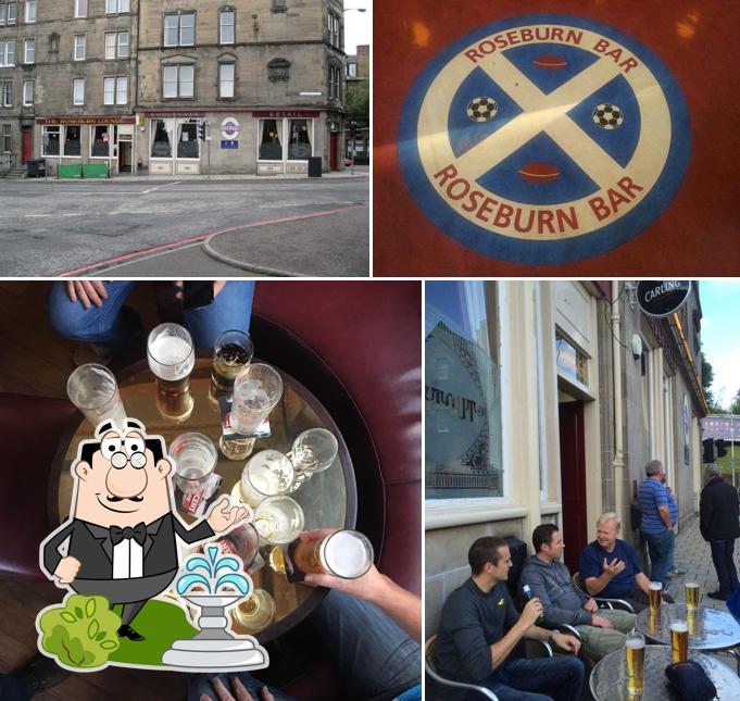 Roseburn Bar, 1 Roseburn Terrace in Edinburgh Restaurant menu and reviews
