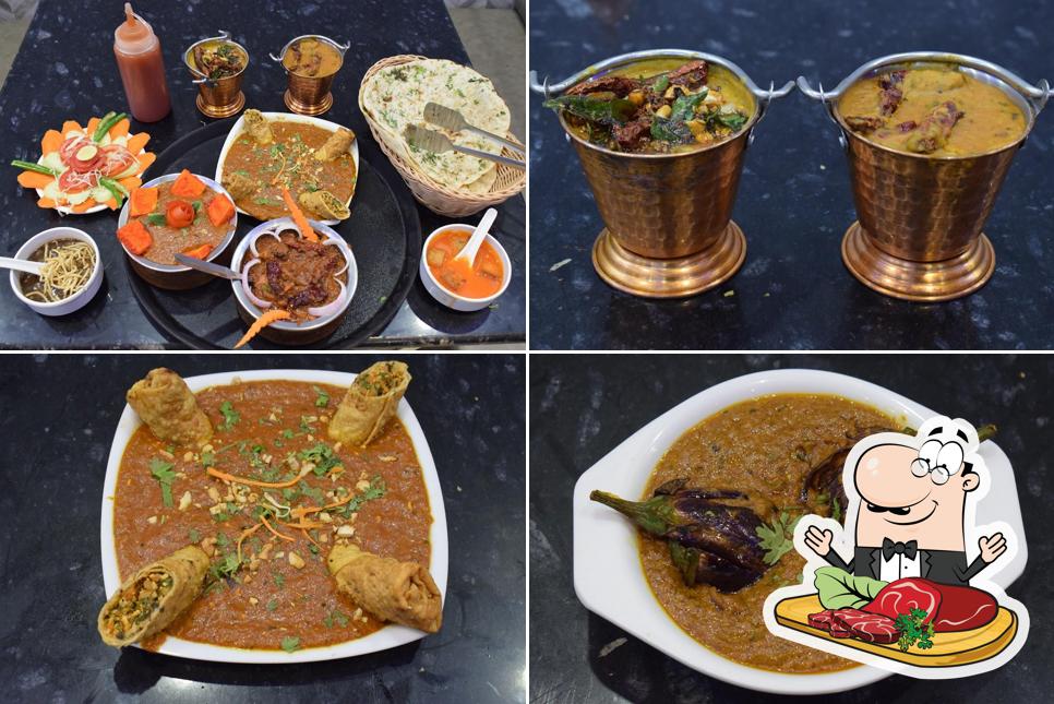 Order meat meals at Abhi Dine In