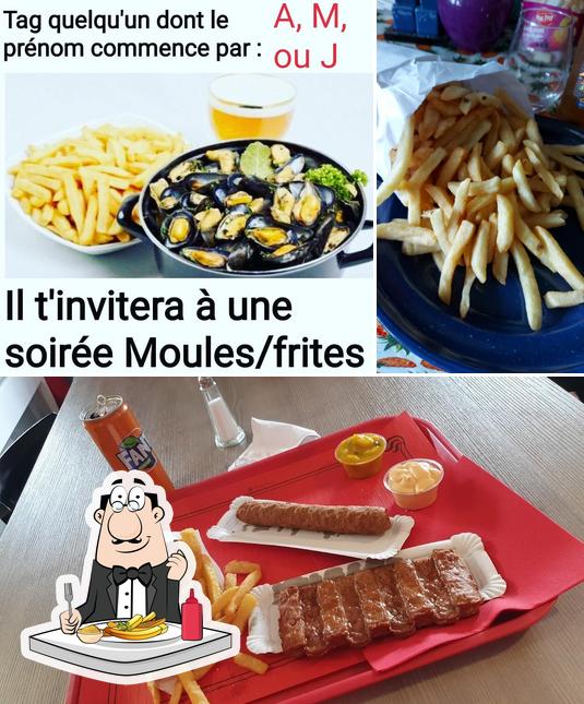 Dégustez des frites à Chez le belge une fois