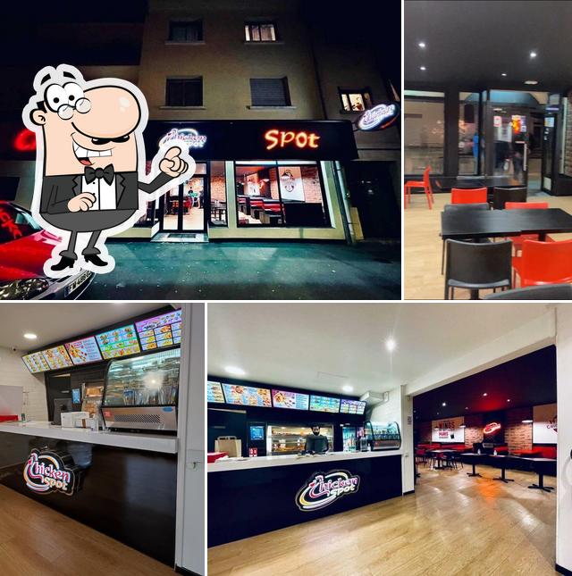 L'intérieur de Chicken Spot