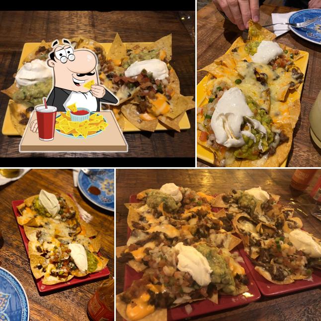 Nachos em Rancho Casa Mexicana