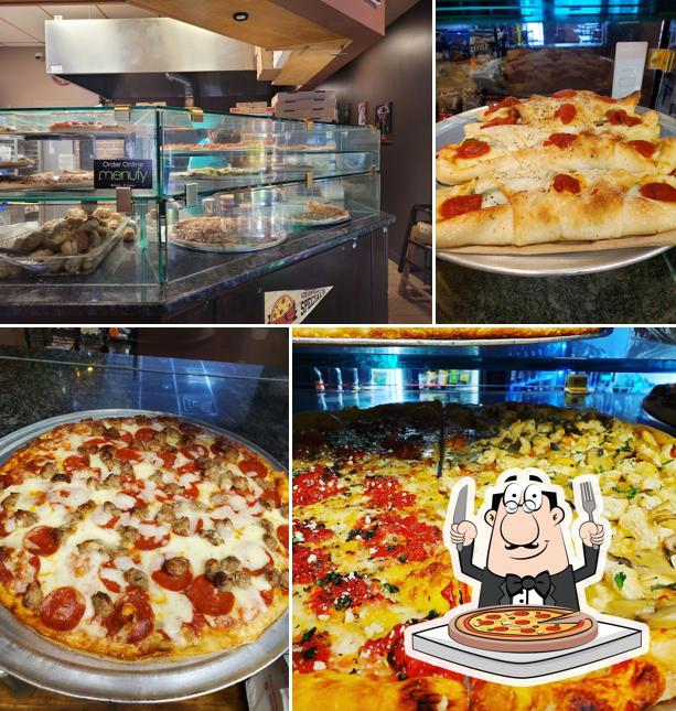 Try out various kinds of pizza