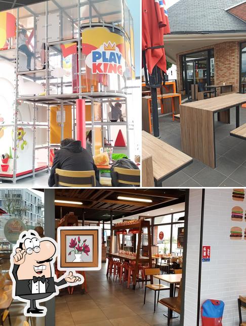 Découvrez l'intérieur de Burger King