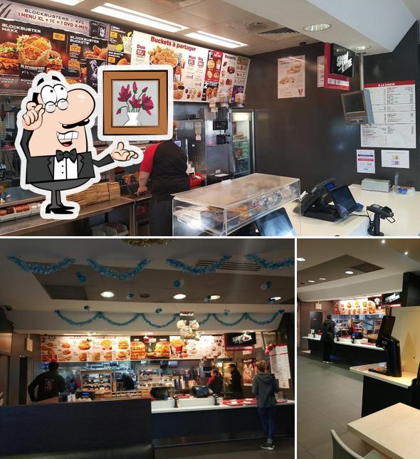 Check out how KFC Villabé looks inside