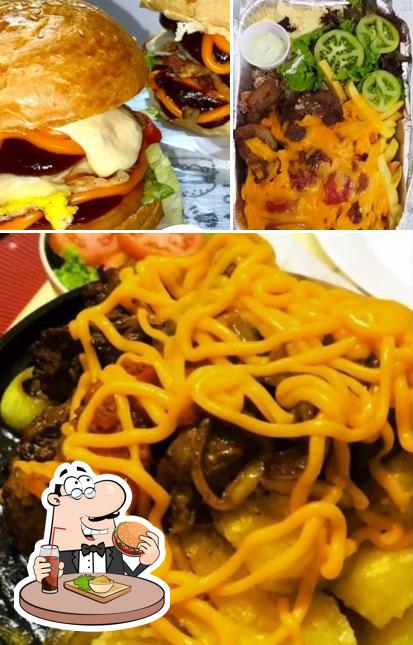 Hambúrguer em Boteco da Herculano