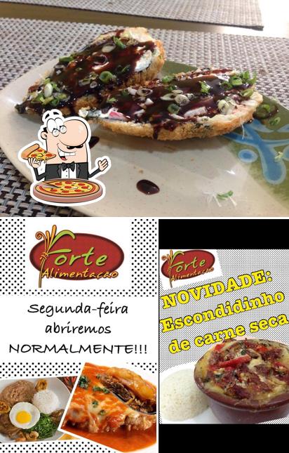 Escolha pizza no Forte Alimentação