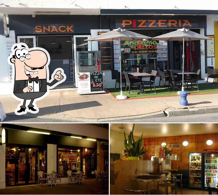 L'intérieur de Andiamo Pizzas Capbreton