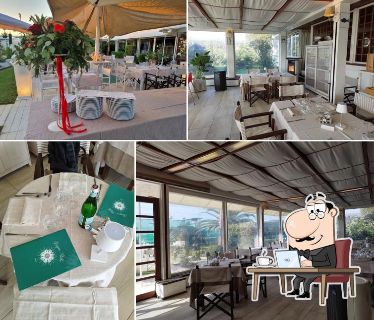 Dai un'occhiata agli interni di Ristorante bagno Stella Fiumetto