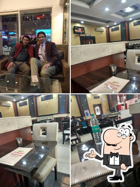 The interior of Premier Pure Veg Restaurant