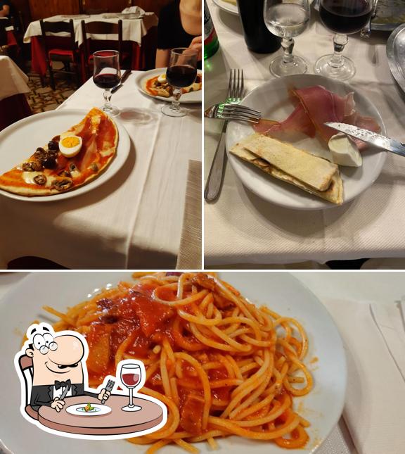 Cibo al Trattoria da Loreto