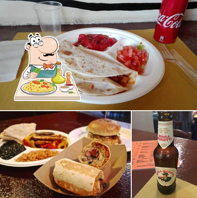Это снимок, где изображены еда и пиво в Taco Bang - De Gasperi