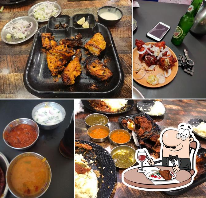 There’s a selection of dishes for meat lovers