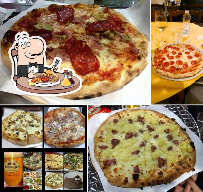 A La Pizzosa, puoi provare una bella pizza