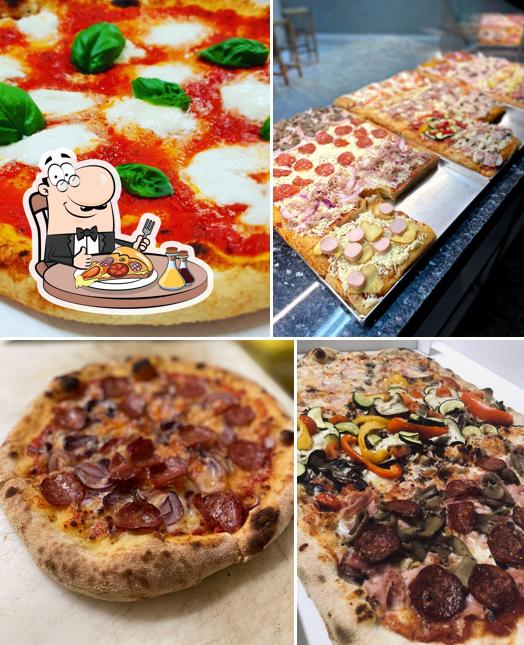 A Pizzeria Fantasia di Lettieri Stefano, puoi prenderti una bella pizza