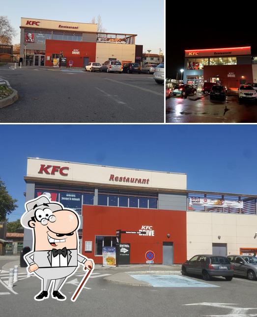 Внешнее оформление "KFC Toulouse Lalande"