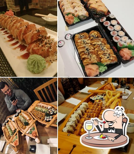 Platos en Genji Premium Sushi