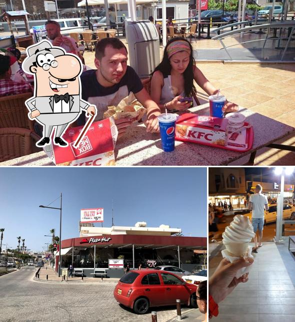 L'extérieur de KFC AGIA NAPA