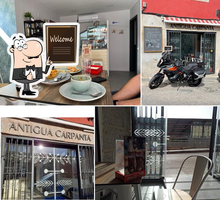 Взгляните на изображение "Cafetería Antigua Carpanta"