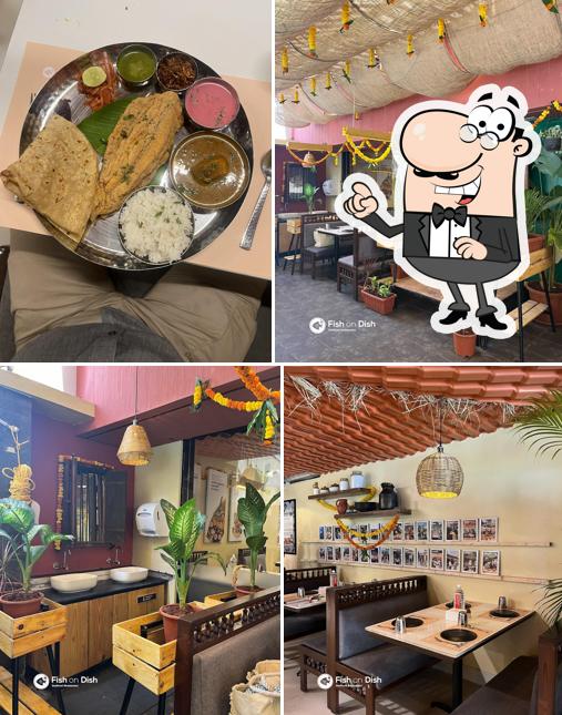 The interior of Fish on Dish Kothrud