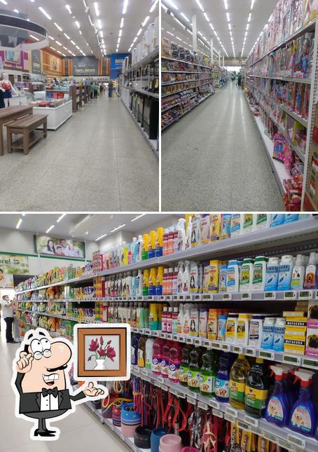 Veja imagens do interior do Supermercado Irmãos Gonçalves Zona Central