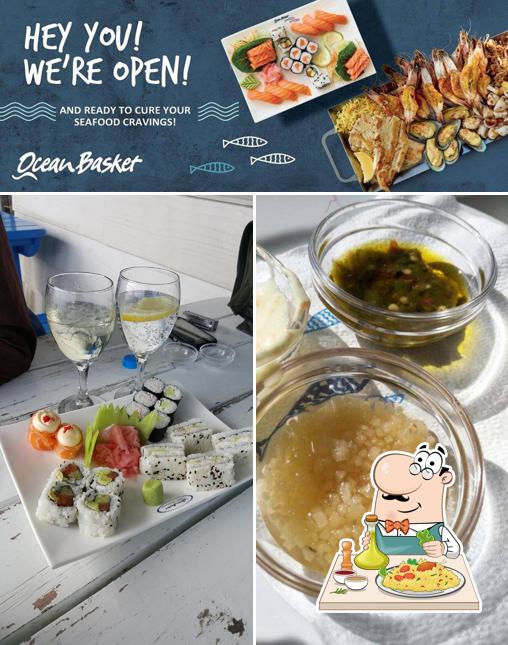Ocean Basket Gordons Bay restaurant, Cape Town, 1 Breakwater Ln