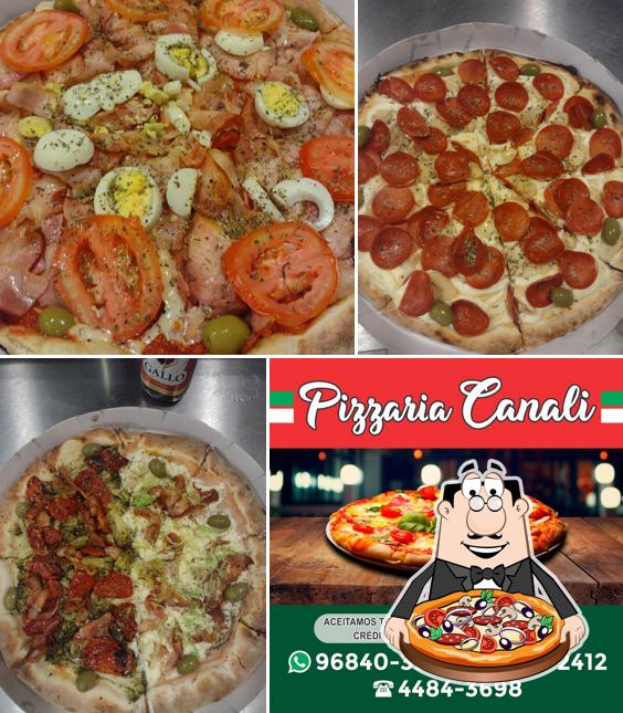 Experimente diferentes tipos de pizza