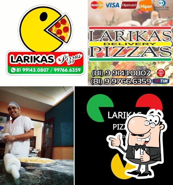 Here's a pic of LARIKAS PIZZAS