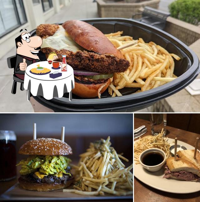 Order a burger at Cowiche Canyon Kitchen & Ice House Bar