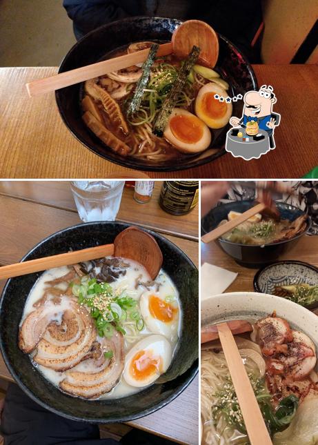 Comida en Morimori Ramen