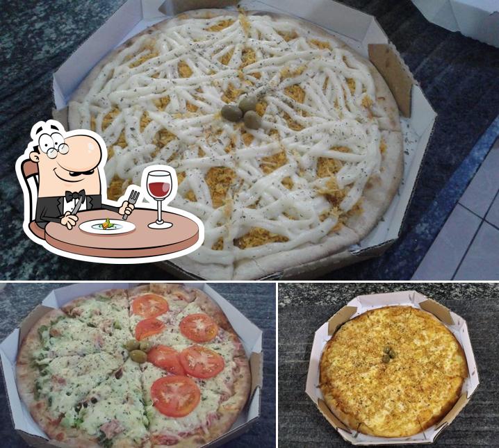 Comida em Pizza Gol