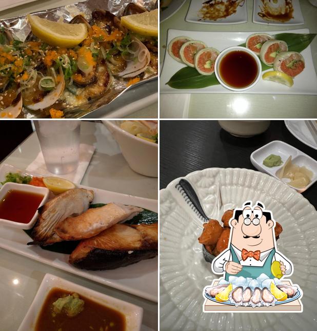 Закажите блюда с морепродуктами в "Sushi by H"