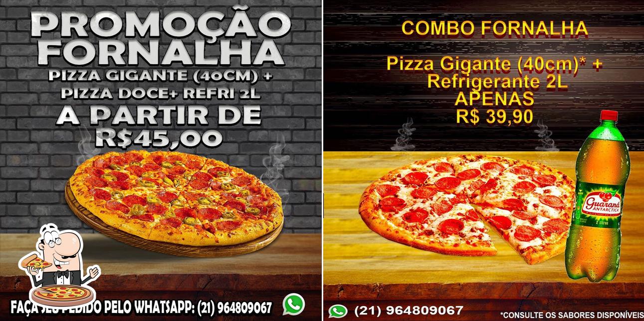 Peça diversos estilos de pizza