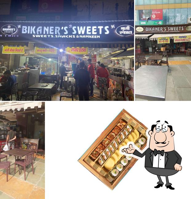 The interior of Bikaner's Sweets