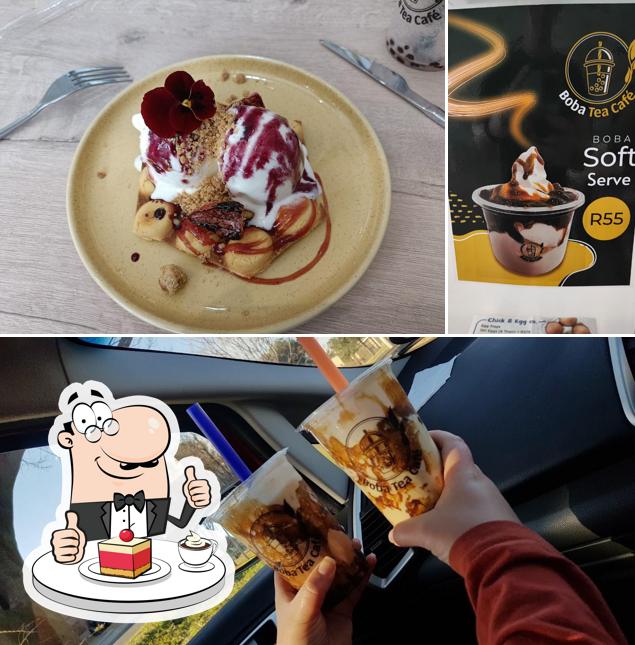 Boba Tea Café propose une variété de desserts