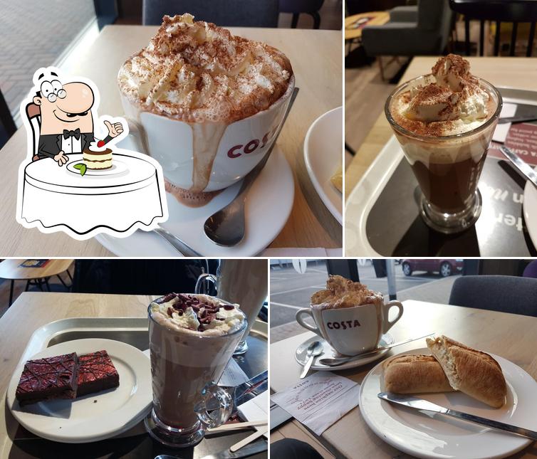 Costa Coffee Drive Thru provides a variety of desserts