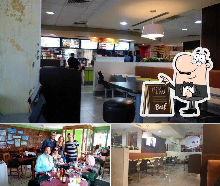 McDonald's fast food, Guadalupe, Plaza Soriana Restaurant menu and