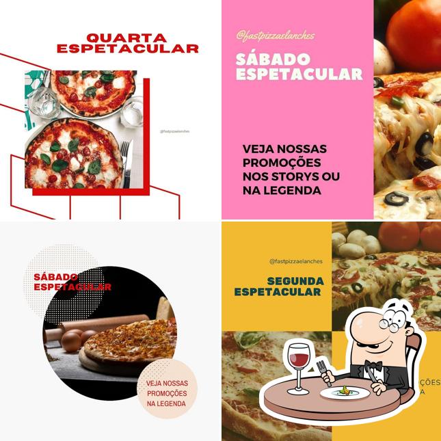 Comida em Fast Pizza