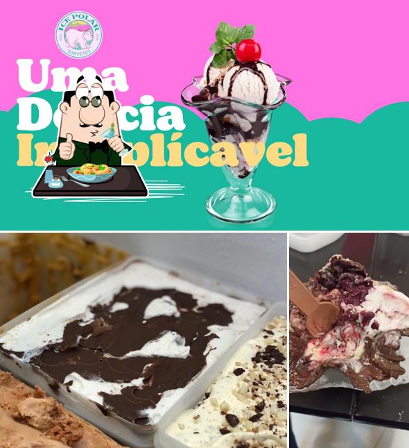 Platos en Sorveteria Ice Polar Santa Felicia