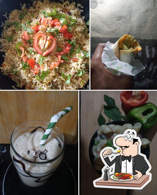 Food at October S&S Cafe