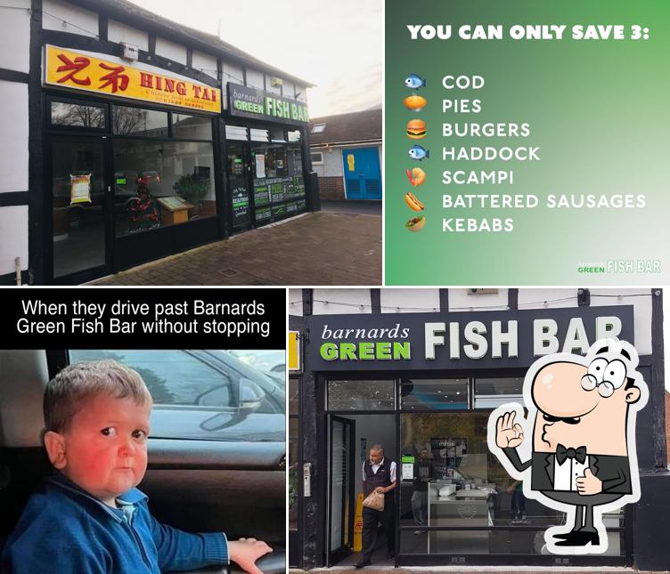 Barnards Green Fish Bar in Malvern Restaurant menu and reviews
