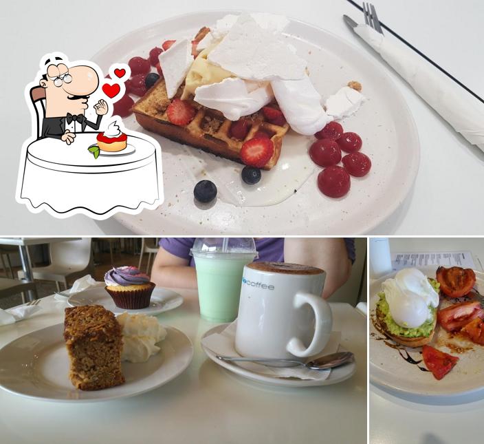 Hashtag Cafe Coomera serves a variety of sweet dishes