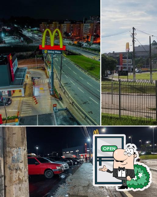 Veja imagens do exterior do McDonald's