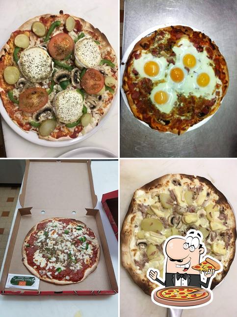 Choisissez des pizzas à BurgerSnack Brizambourg