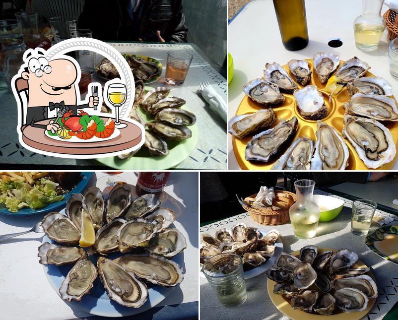 Commandez des fruits de mer à Bar à huîtres billeau