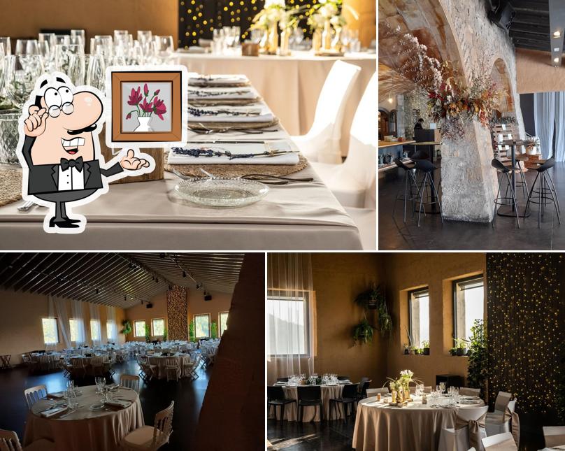 The interior of Ca n'Alzina - UAUU weddings & events
