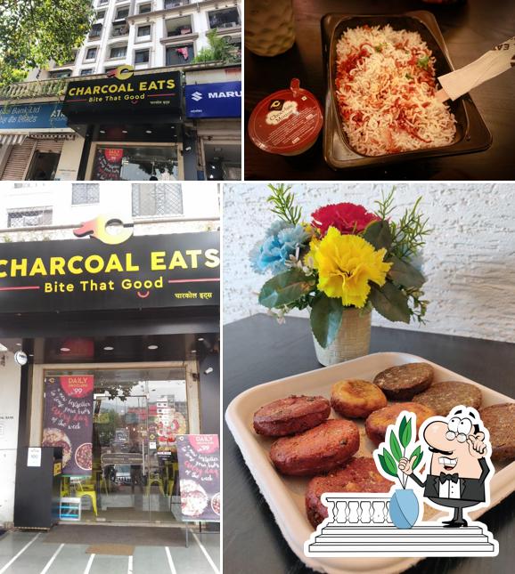 The exterior of Charcoal Eats